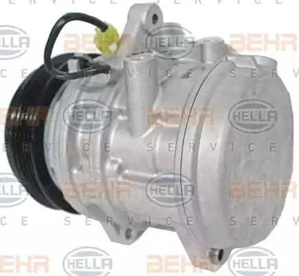 BEHR HELLA Service 8FK 351 106-361 - Компресор, кондиціонер autocars.com.ua