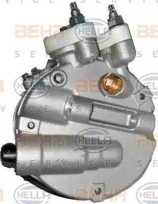 BEHR HELLA Service 8FK 351 106-941 - Компресор, кондиціонер autocars.com.ua