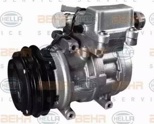 BEHR HELLA Service 8FK 351 108-051 - Компресор, кондиціонер autocars.com.ua