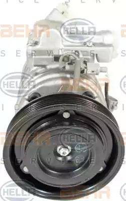 BEHR HELLA Service 8FK 351 108-261 - Компресор, кондиціонер autocars.com.ua