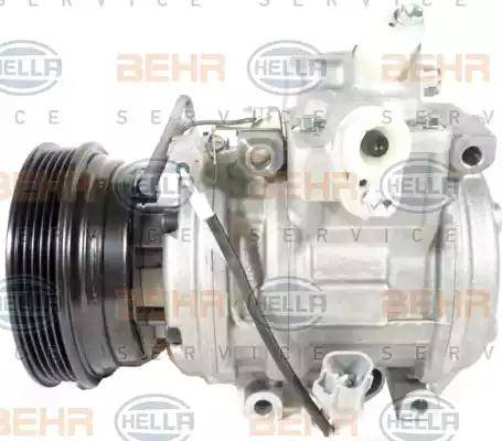 BEHR HELLA Service 8FK 351 108-261 - Компресор, кондиціонер autocars.com.ua