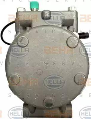 BEHR HELLA Service 8FK 351 108-921 - Компресор, кондиціонер autocars.com.ua