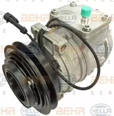 BEHR HELLA Service 8FK 351 108-921 - Компресор, кондиціонер autocars.com.ua