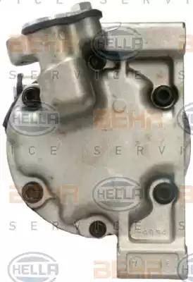 BEHR HELLA Service 8FK 351 109-821 - Компресор, кондиціонер autocars.com.ua