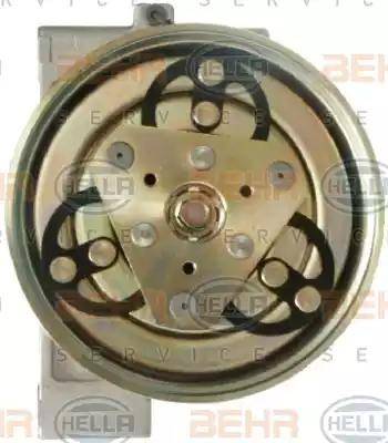 BEHR HELLA Service 8FK 351 109-821 - Компресор, кондиціонер autocars.com.ua