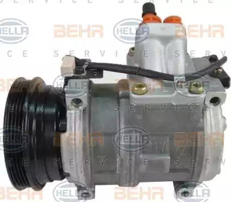 BEHR HELLA Service 8FK 351 110-091 - Компресор, кондиціонер autocars.com.ua