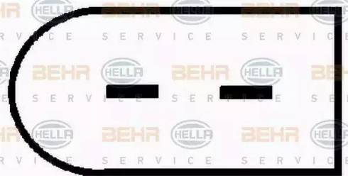 BEHR HELLA Service 8FK 351 110-971 - Компресор, кондиціонер autocars.com.ua