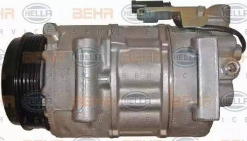 BEHR HELLA Service 8FK 351 110-361 - Компресор, кондиціонер autocars.com.ua