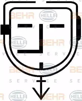 BEHR HELLA Service 8FK 351 110-791 - Компресор, кондиціонер autocars.com.ua