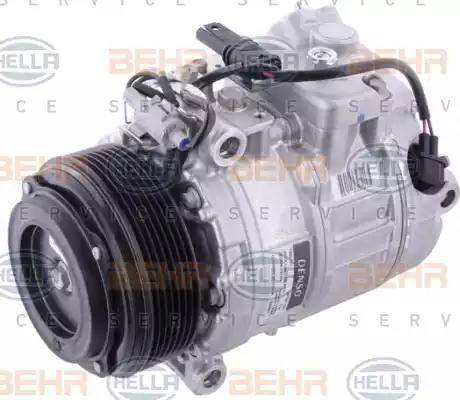 BEHR HELLA Service 8FK 351 111-091 - Компресор, кондиціонер autocars.com.ua