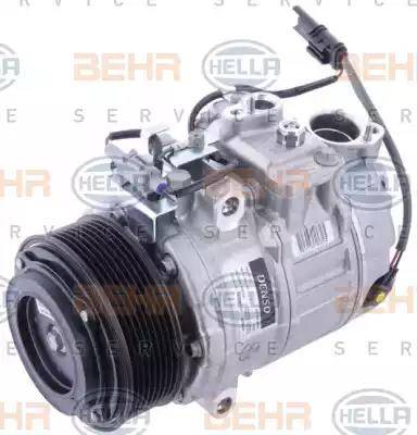 BEHR HELLA Service 8FK 351 111-101 - Компресор, кондиціонер autocars.com.ua