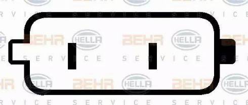 BEHR HELLA Service 8FK 351 113-561 - Компресор, кондиціонер autocars.com.ua