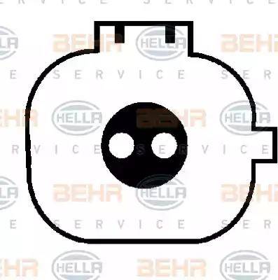 BEHR HELLA Service 8FK 351 113-871 - Компресор, кондиціонер autocars.com.ua