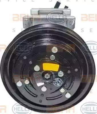 BEHR HELLA Service 8FK 351 114-051 - Компресор, кондиціонер autocars.com.ua