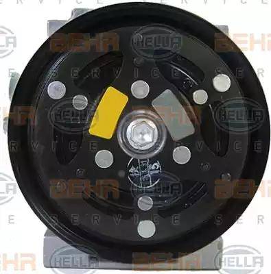 BEHR HELLA Service 8FK 351 114-061 - Компресор, кондиціонер autocars.com.ua