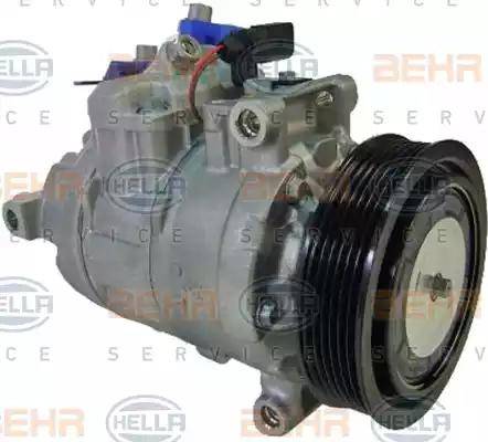 BEHR HELLA Service 8FK 351 114-221 - Компресор, кондиціонер autocars.com.ua