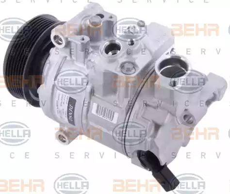 BEHR HELLA Service 8FK 351 114-301 - Компресор, кондиціонер autocars.com.ua