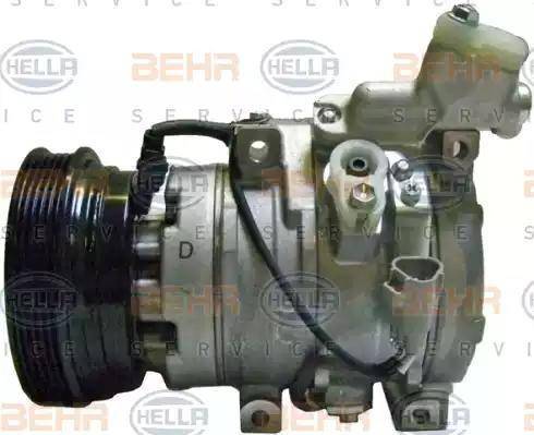 BEHR HELLA Service 8FK 351 114-401 - Компресор, кондиціонер autocars.com.ua