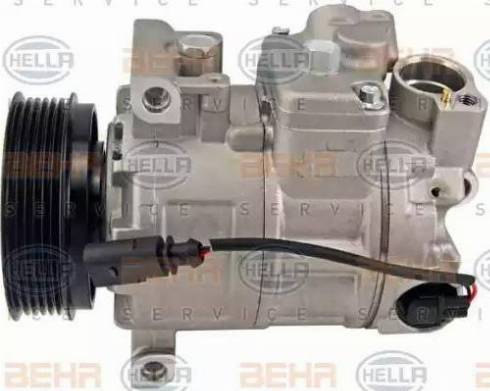 BEHR HELLA Service 8FK 351 114-761 - Компресор, кондиціонер autocars.com.ua