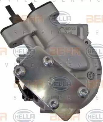 BEHR HELLA Service 8FK 351 115-071 - Компресор, кондиціонер autocars.com.ua