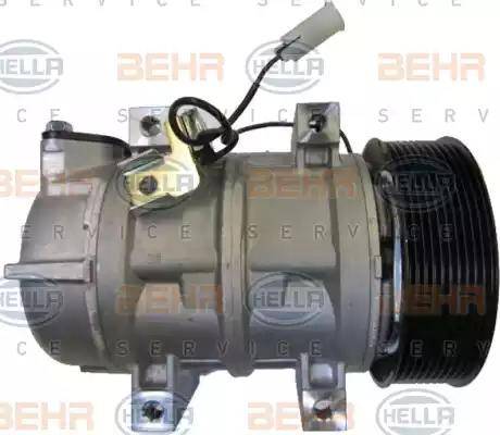 BEHR HELLA Service 8FK 351 115-101 - Компресор, кондиціонер autocars.com.ua