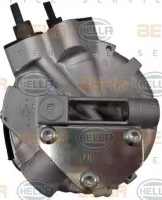 BEHR HELLA Service 8FK 351 115-121 - Компресор, кондиціонер autocars.com.ua