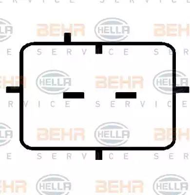 BEHR HELLA Service 8FK 351 119-551 - Компресор, кондиціонер autocars.com.ua