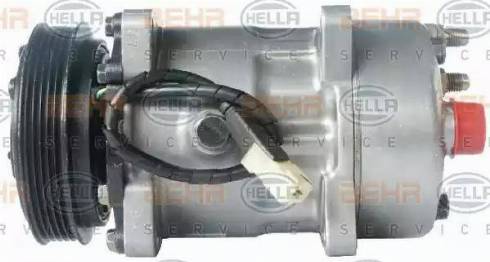 BEHR HELLA Service 8FK 351 119-551 - Компресор, кондиціонер autocars.com.ua