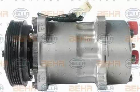 BEHR HELLA Service 8FK 351 119-551 - Компресор, кондиціонер autocars.com.ua