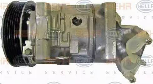 BEHR HELLA Service 8FK 351 123-071 - Компресор, кондиціонер autocars.com.ua