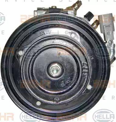 BEHR HELLA Service 8FK 351 125-211 - Компресор, кондиціонер autocars.com.ua