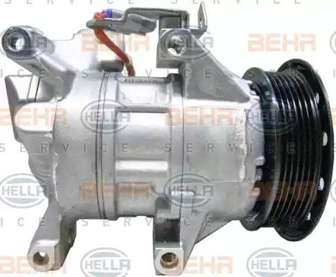 BEHR HELLA Service 8FK 351 125-231 - Компресор, кондиціонер autocars.com.ua