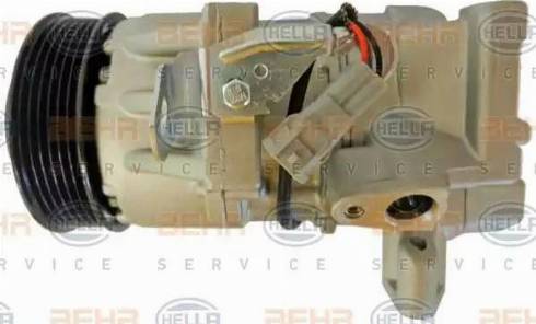 BEHR HELLA Service 8FK 351 125-701 - Компресор, кондиціонер autocars.com.ua