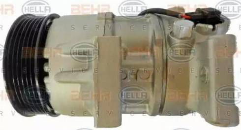 BEHR HELLA Service 8FK 351 125-701 - Компресор, кондиціонер autocars.com.ua