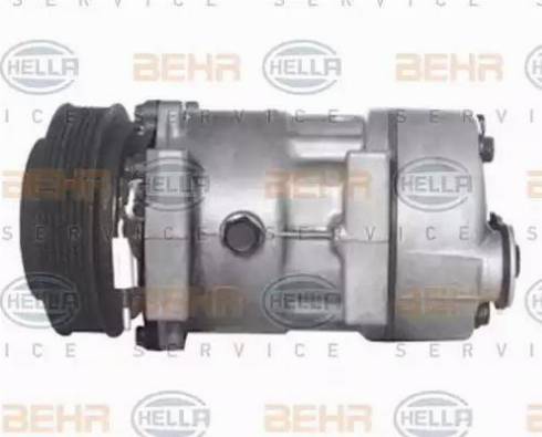 BEHR HELLA Service 8FK 351 126-591 - Компресор, кондиціонер autocars.com.ua