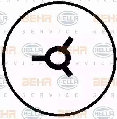 BEHR HELLA Service 8FK 351 126-661 - Компрессор кондиционера autodnr.net