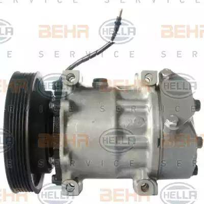 BEHR HELLA Service 8FK 351 126-801 - Компресор, кондиціонер autocars.com.ua