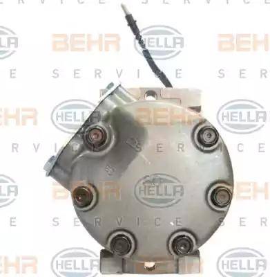 BEHR HELLA Service 8FK 351 126-801 - Компресор, кондиціонер autocars.com.ua