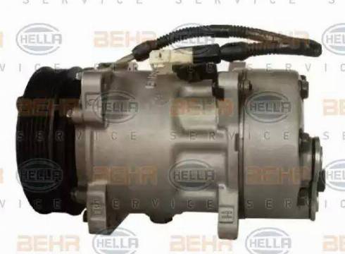 BEHR HELLA Service 8FK 351 126-861 - Компресор, кондиціонер autocars.com.ua