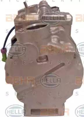 BEHR HELLA Service 8FK 351 126-961 - Компресор, кондиціонер autocars.com.ua