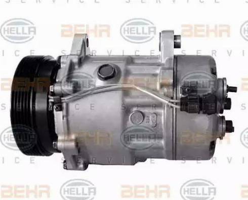 BEHR HELLA Service 8FK 351 127-511 - Компресор, кондиціонер autocars.com.ua