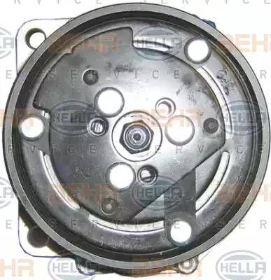 BEHR HELLA Service 8FK 351 127-021 - Компресор, кондиціонер autocars.com.ua