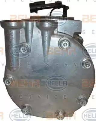 BEHR HELLA Service 8FK 351 127-731 - Компресор, кондиціонер autocars.com.ua