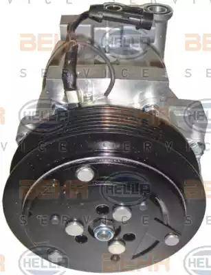 BEHR HELLA Service 8FK 351 127-231 - Компресор, кондиціонер autocars.com.ua