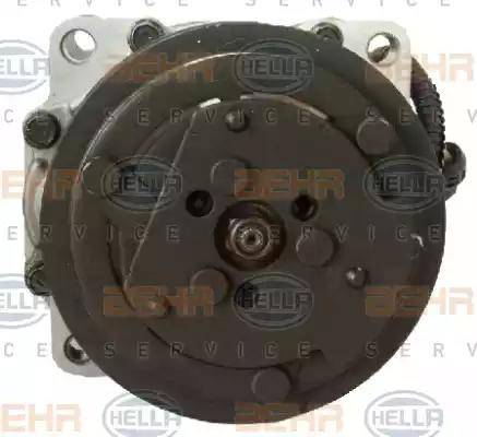 BEHR HELLA Service 8FK 351 127-541 - Компресор, кондиціонер autocars.com.ua