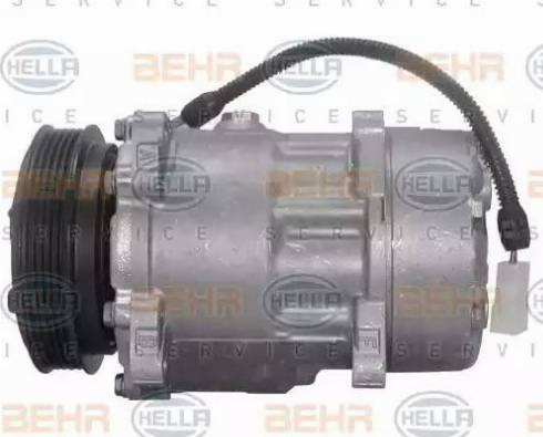 BEHR HELLA Service 8FK 351 127-791 - Компрессор кондиционера autodnr.net