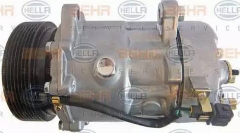 BEHR HELLA Service 8FK 351 127-851 - Компресор, кондиціонер autocars.com.ua