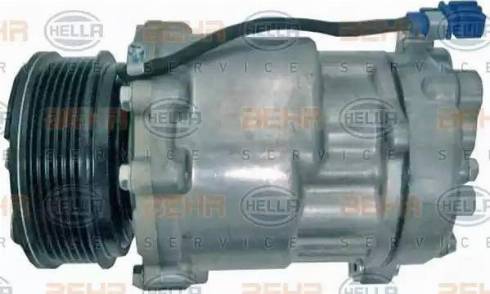 BEHR HELLA Service 8FK 351 127-891 - Компресор, кондиціонер autocars.com.ua