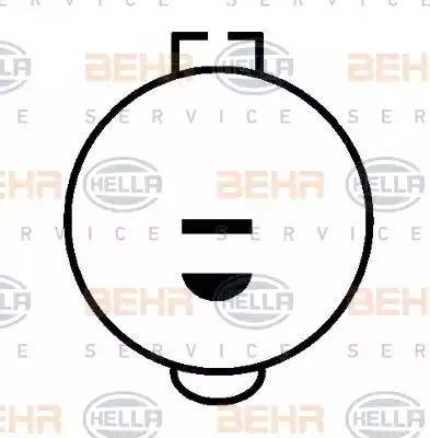 BEHR HELLA Service 8FK 351 127-971 - Компресор, кондиціонер autocars.com.ua