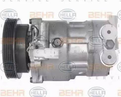 BEHR HELLA Service 8FK 351 127-971 - Компресор, кондиціонер autocars.com.ua